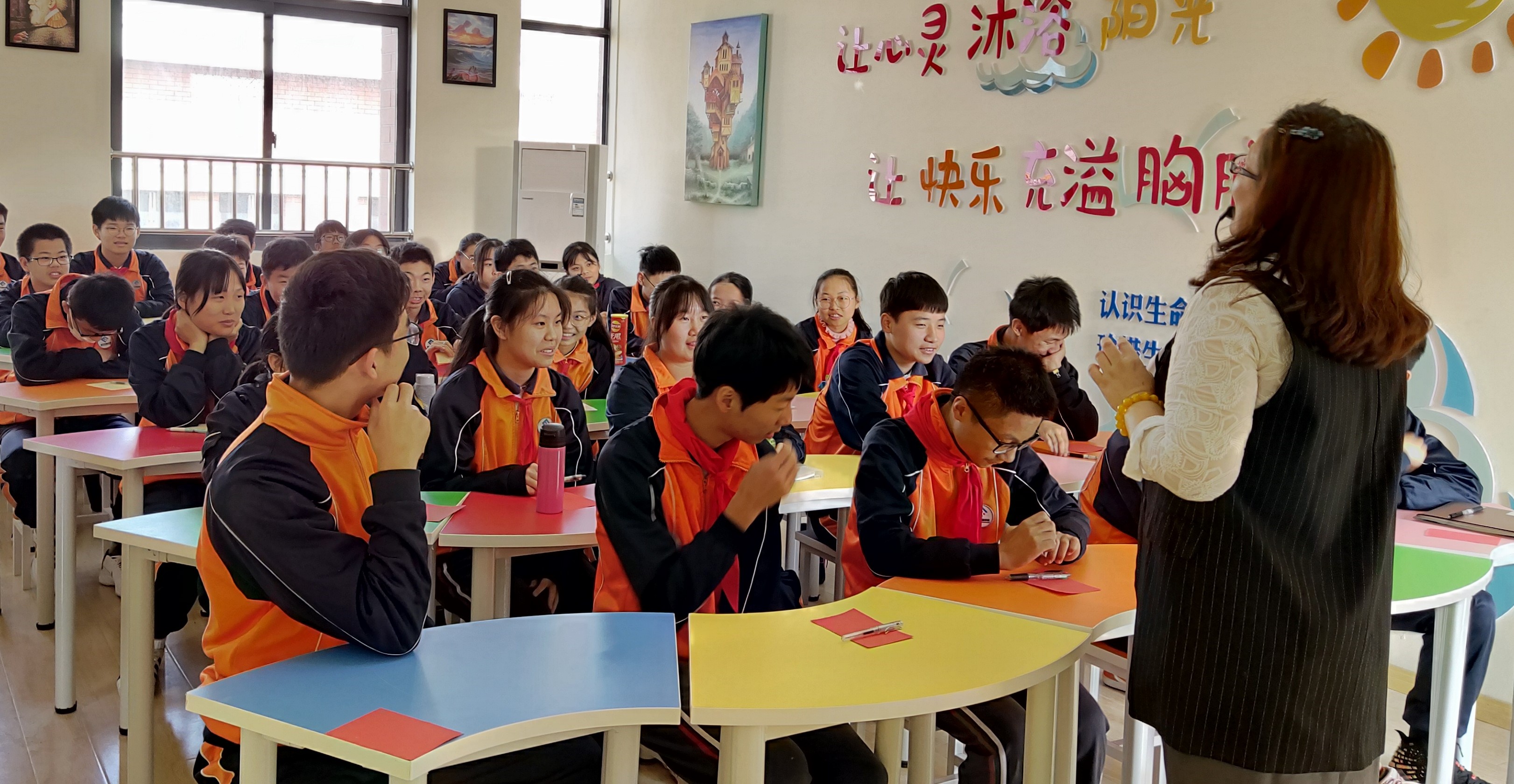 妙心赋能,释放心灵的快乐 - 内容 - 上海市宝山区庙行实验学校